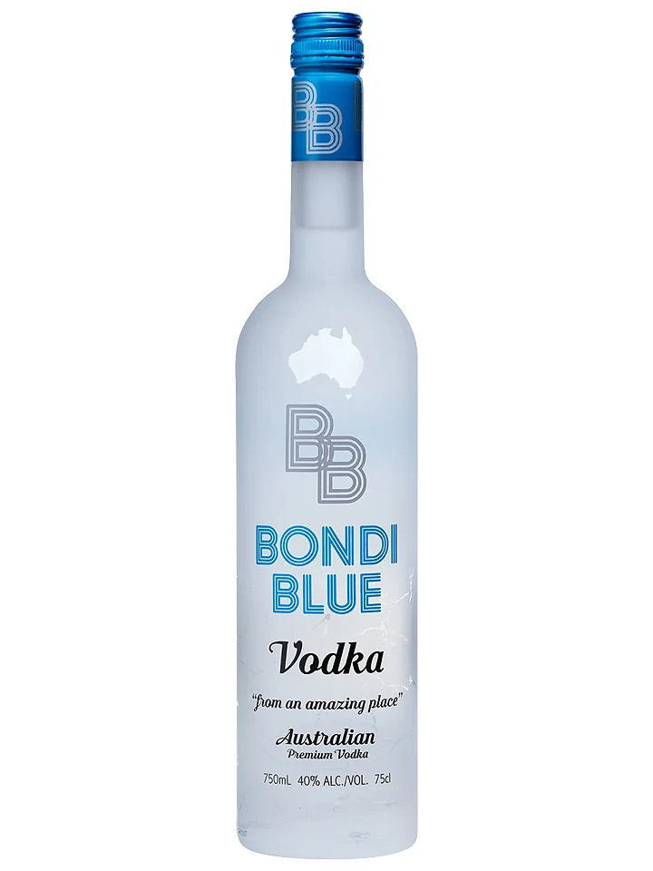 Bondi Blue Australian Premium Vodka 750mL