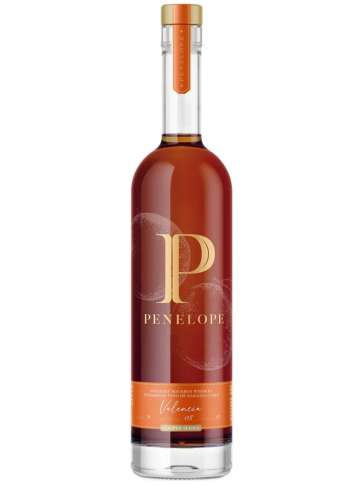 Penelope Valencia Vino De Naranja Cask Finished Straight Bourbon Whiskey 750mL