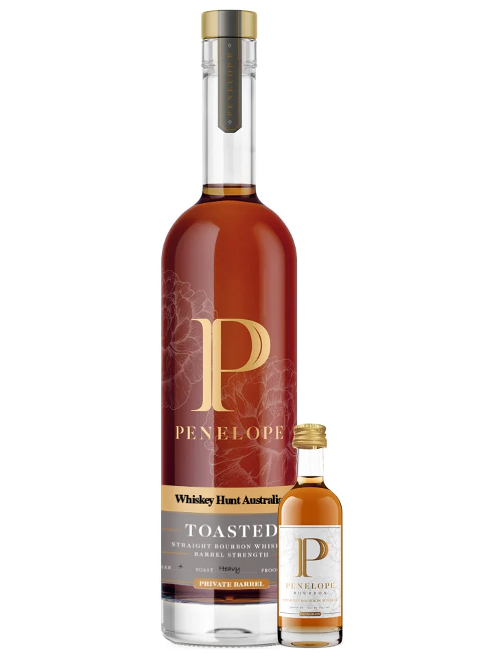 Penelope Heavy Toasted Barrel Strength Private Barrel WHA Straight Bourbon Whiskey 750mL