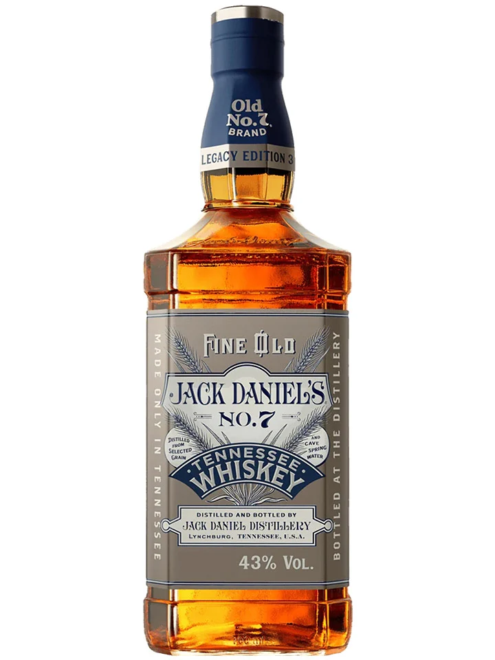 Jack Daniel's Legacy Edition #3 Limited Edition (No Box) Tennessee Whiskey 1L