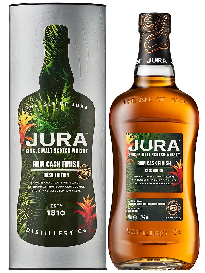 Jura Rum Cask Single Malt Scotch Whisky 700mL