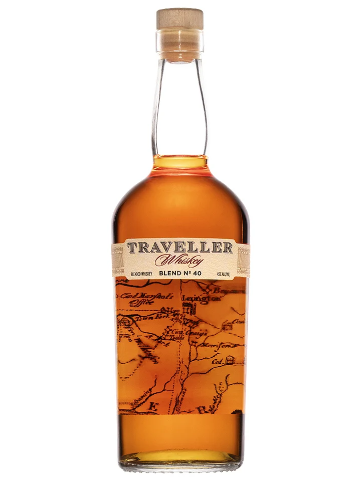 Traveller Whiskey By Buffalo Trace Kentucky Blended Whiskey 700mL