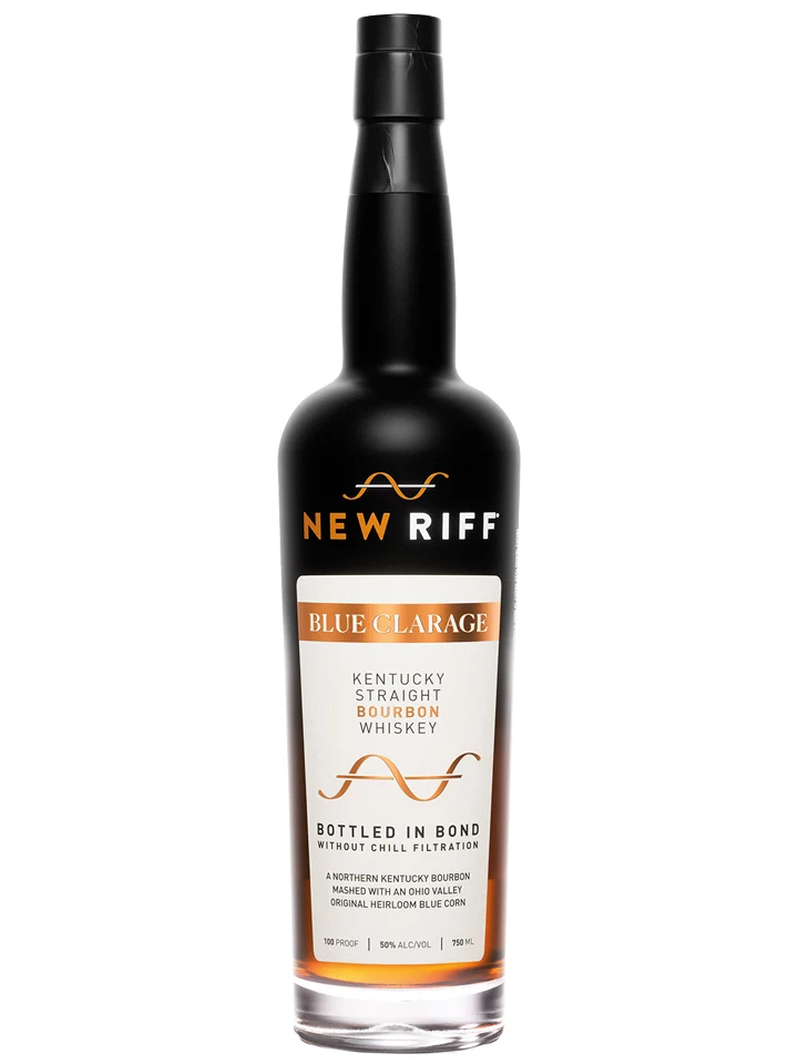 New Riff Blue Clarage Bottled In Bond Heirloom Blue Corn Kentucky Straight Bourbon Whiskey 750mL