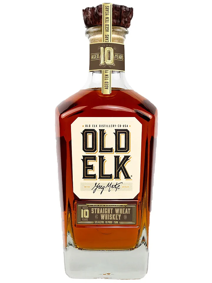Old Elk 10 Year Old Straight Wheat Whiskey 750mL