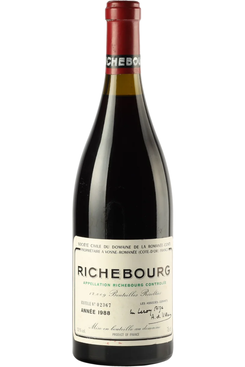 Dom De La Romanee Conti Richebourg Grand Cru Tinto 1988