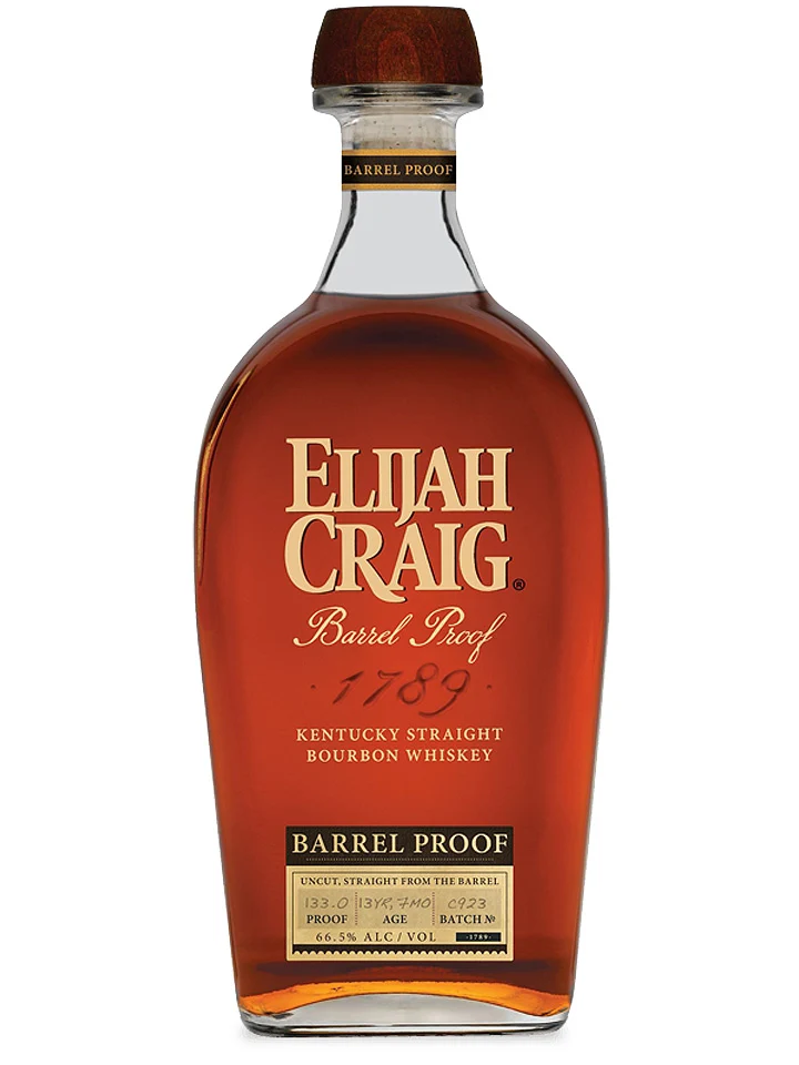Elijah Craig 13 Year Old Barrel Proof Batch C923 66.5% Kentucky Straight Bourbon Whiskey 750mL