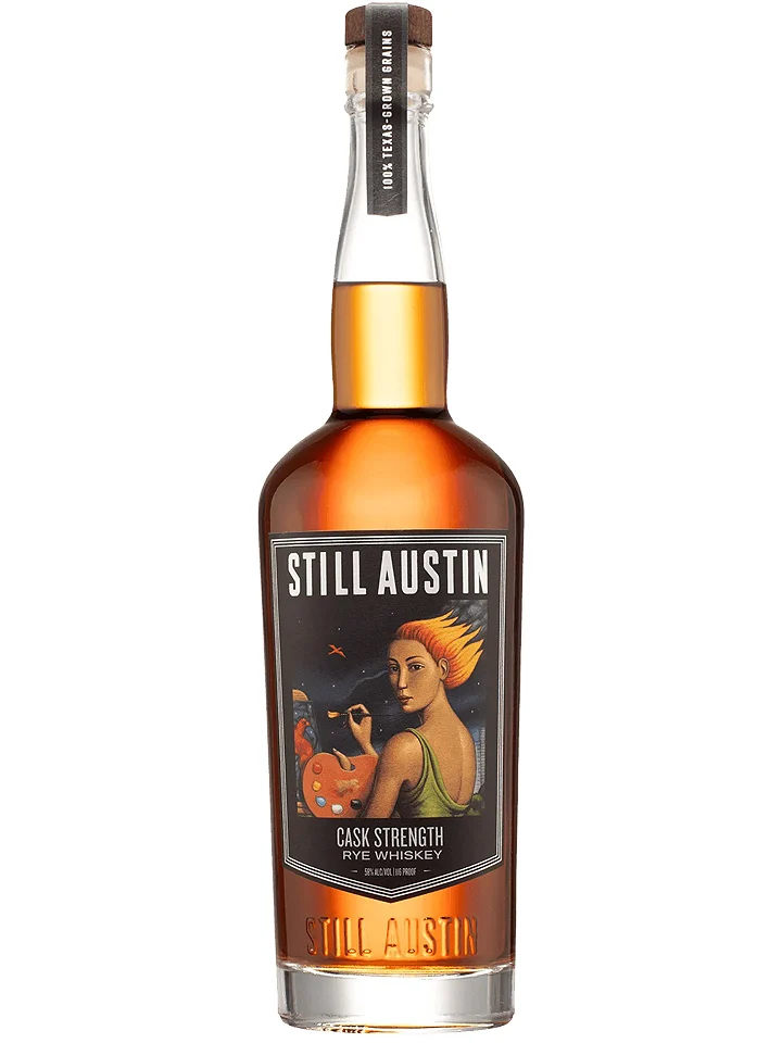 Still Austin Cask Strength Texas Rye Whiskey 750mL