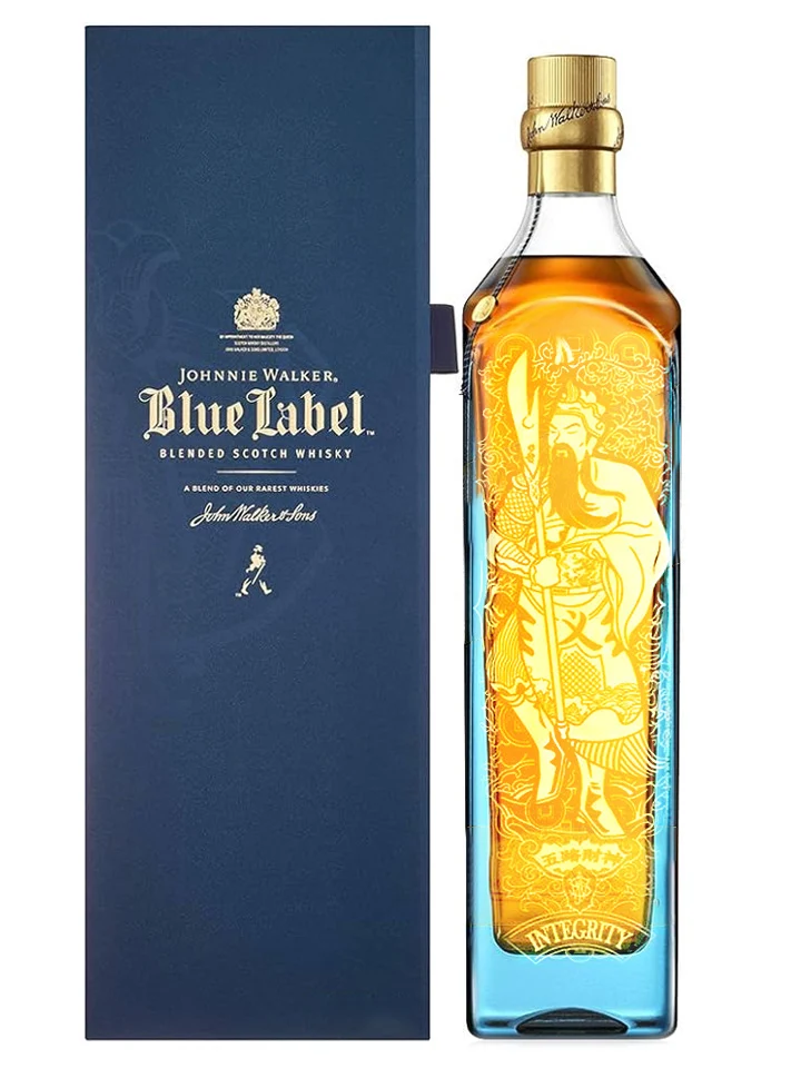 Johnnie Walker Blue Label Integrity Edition 5 Gods of Wealth Collection Blended Scotch Whisky 1L