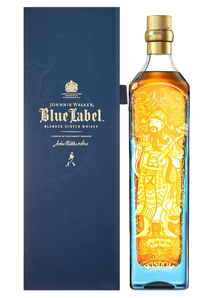Johnnie Walker Blue Label Wisdom Edition 5 Gods of Wealth Collection Blended Scotch Whisky 1L
