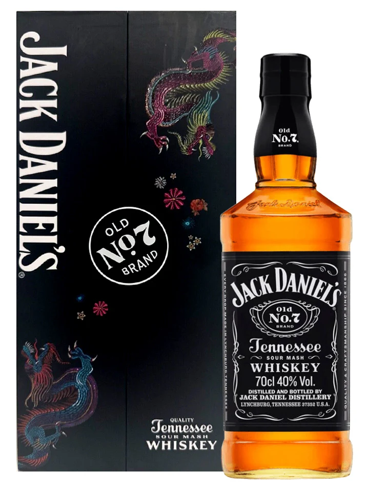 Jack Daniels Old No. 7 Year Of The Dragon 2024 Thailand Edition Tennessee Whiskey 700mL