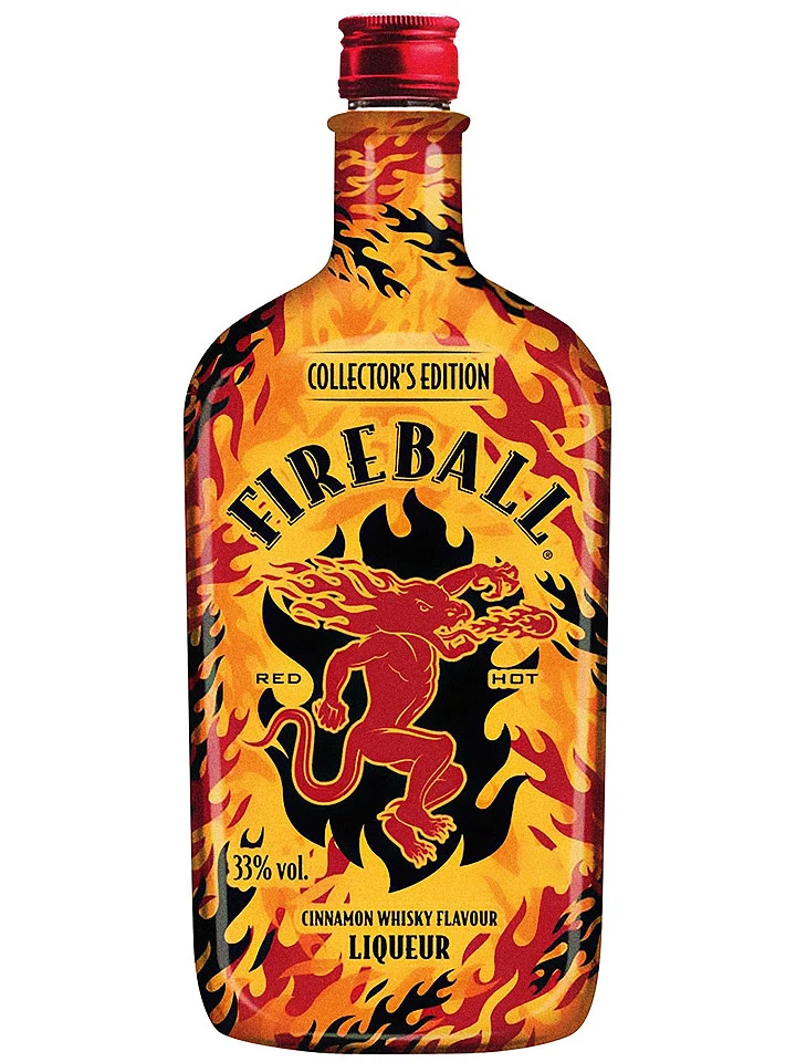 Fireball Collector's Edition 2022 Cinnamon Flavoured Canadian Whisky 1L