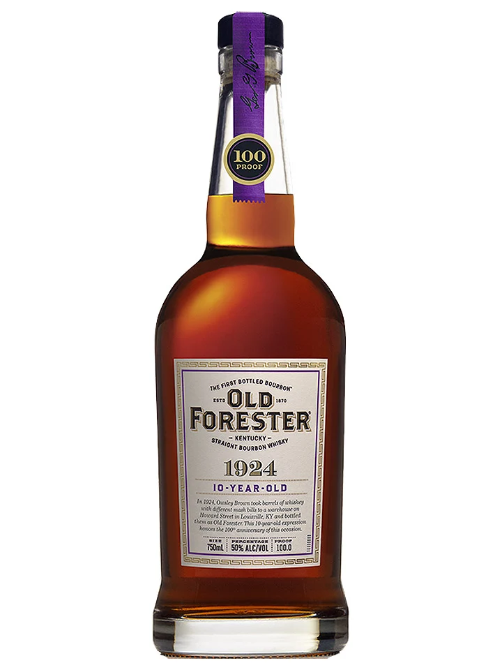 Old Forester 1924 10 Year Old Kentucky Straight Bourbon Whiskey 750mL