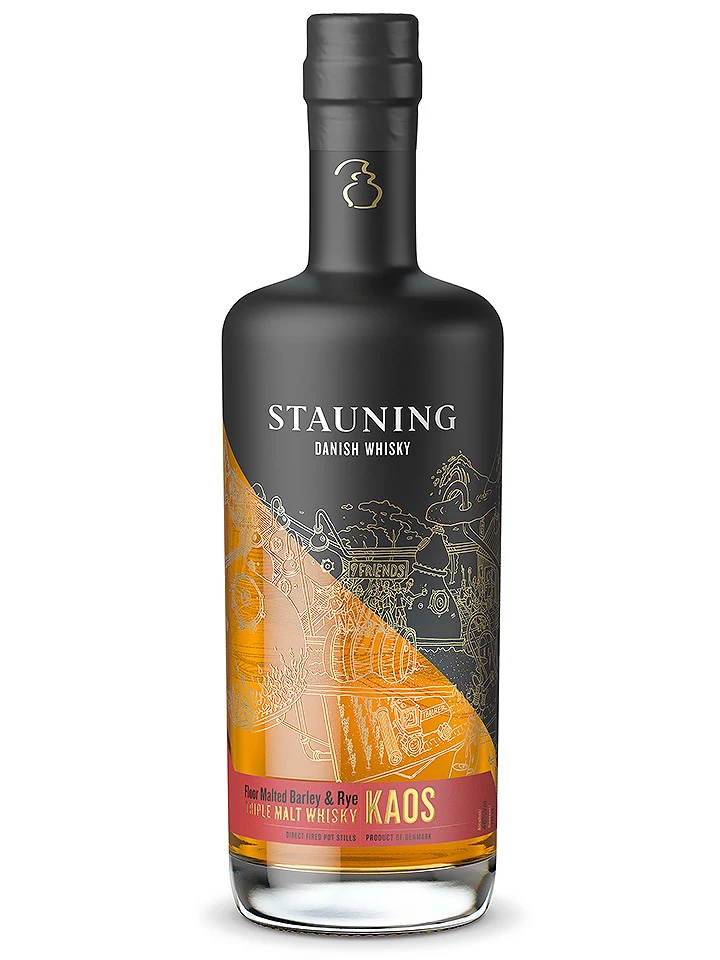Stauning Kaos Triple Malt Danish Whisky 700mL