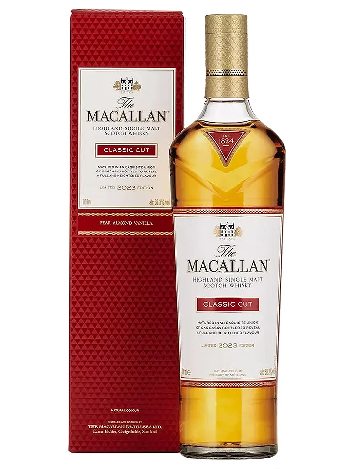 The Macallan Classic Cut 2023 Cask Strength Single Malt Scotch Whisky 700mL