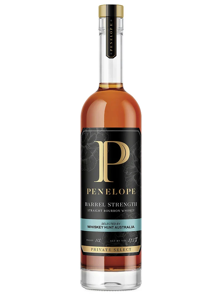 Penelope Private Select WHA Barrel Strength Straight Bourbon Whiskey 750mL