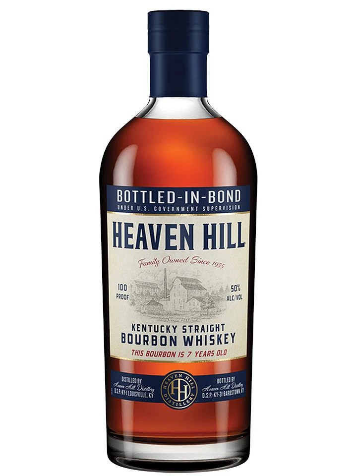 Heaven Hill 7 Year Old Bottled In Bond Kentucky Straight Bourbon Whiskey 750mL