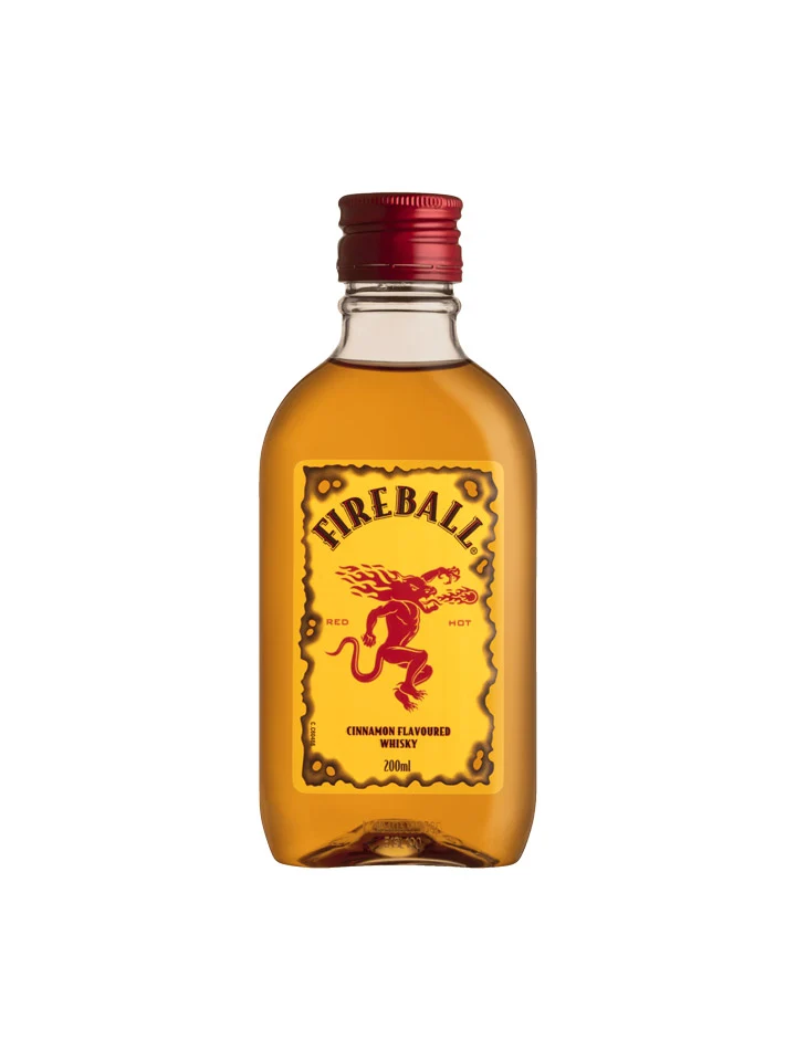 Fireball Cinnamon Flavoured Whisky Miniature 200mL