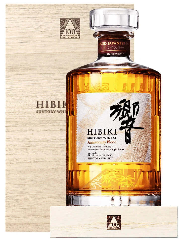 Hibiki 17 Year Old 100th Anniversary Blend Japan Exclusive Blended Japanese Suntory Whisky 700mL