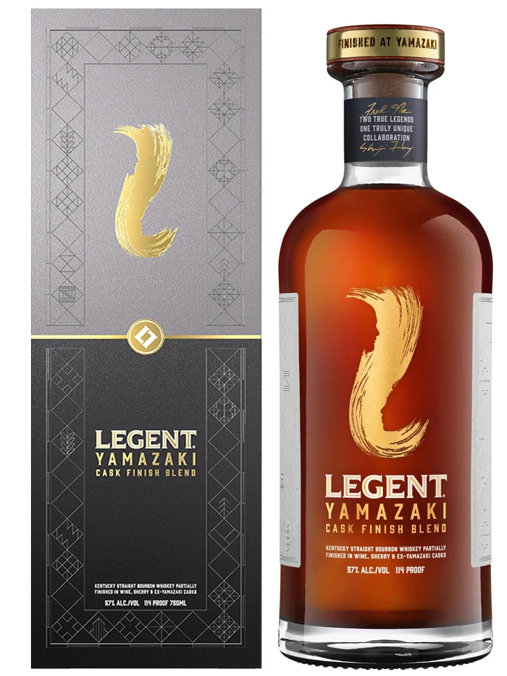 Legent Yamazaki Cask Finish Blend Kentucky Straight Bourbon Whiskey 750mL