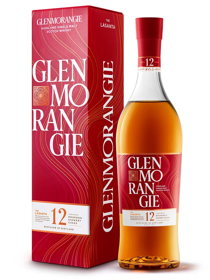 Glenmorangie 12 Year Old Lasanta Sherry Cask Single Malt Scotch Whisky 700mL