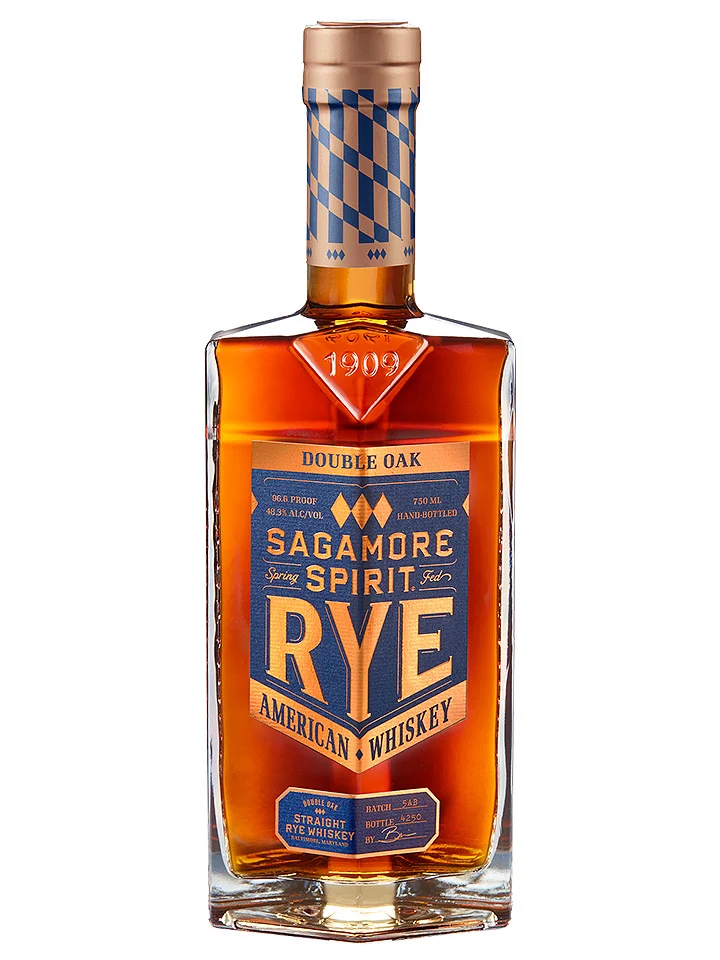Sagamore Spirit Double Oak Straight Rye American Whiskey 700mL