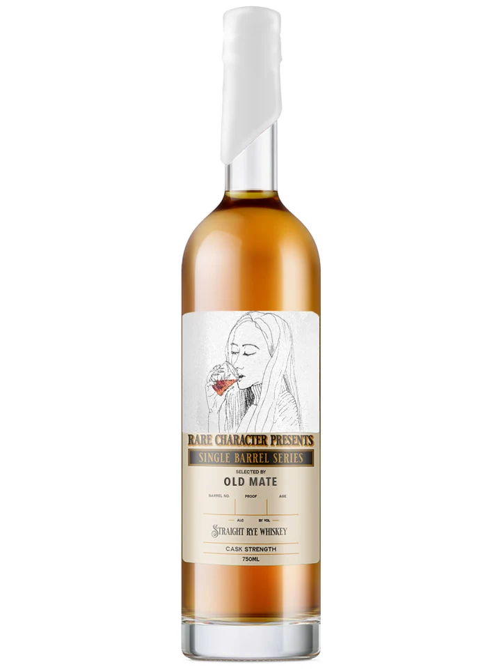 Rare Character 'Old Mate' Single Barrel Cask Strength Straight Rye Whiskey 750mL
