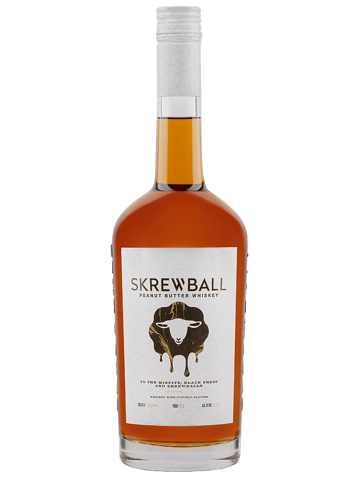 Skrewball The Original Peanut Butter Flavoured Whiskey 750mL