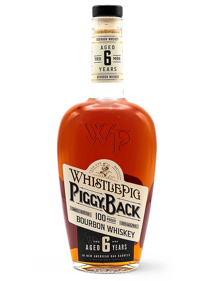 Whistlepig 6 Year Old Piggyback 100 Proof Bourbon Whiskey 700mL