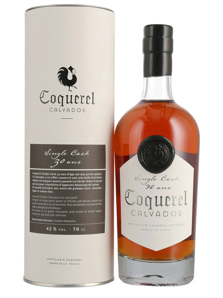 Coquerel 30 Year Old Single Cask Grand Calvados 700mL