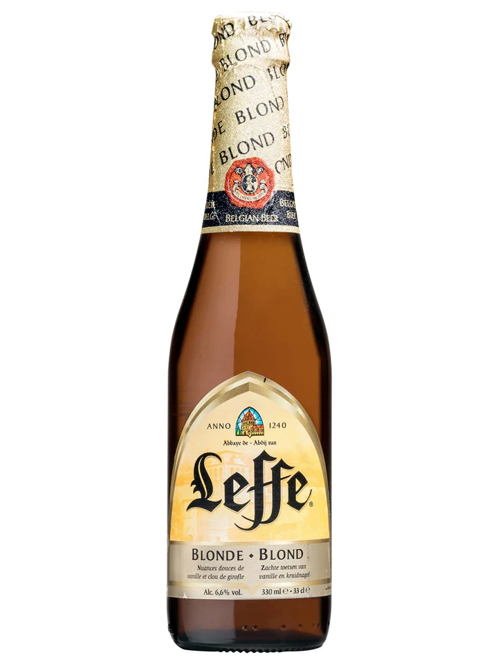 Leffe Blonde Belgian Ale 24 x Pack 330ml Bottles
