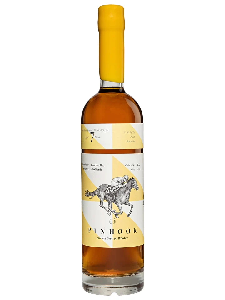 Pinhook 7 Year Old Vertical Series 'Bourbon War' True Single Barrel Straight Bourbon Whiskey 750mL