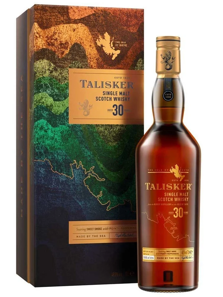 Talisker 30 Year Old 2024 Release Single Malt Scotch Whisky 700mL
