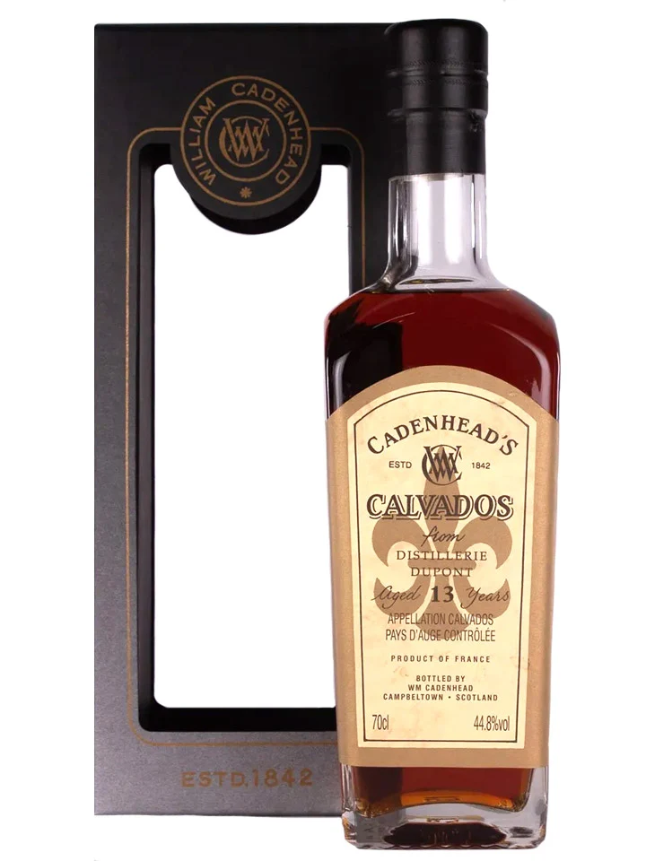 Distillerie Dupont 13 Year Old Cadenhead's Pays d'Auge Calvados 700mL