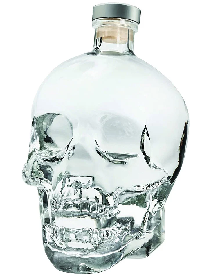 Crystal Head Skull Decanter Magnum Vodka 1.75L