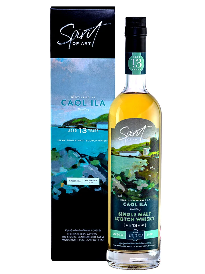 Caol Ila 2007 13 Year Old The Distillers Art Cask Strength Single Malt Scotch Whisky 700mL