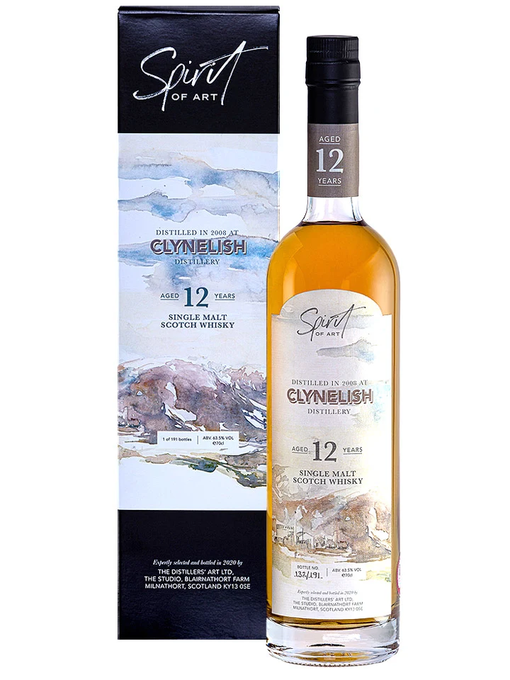 Clynelish 2008 12 Year Old The Distillers Art Cask Strength Single Malt Scotch Whisky 700mL