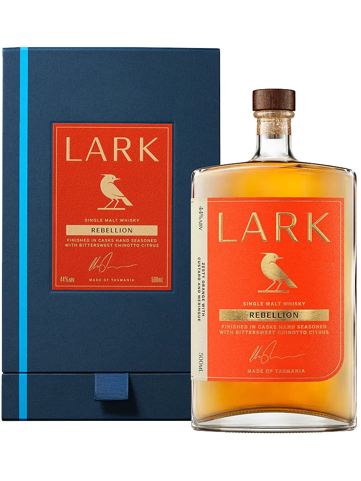 Lark Rebellion Single Malt Australian Whisky 500mL