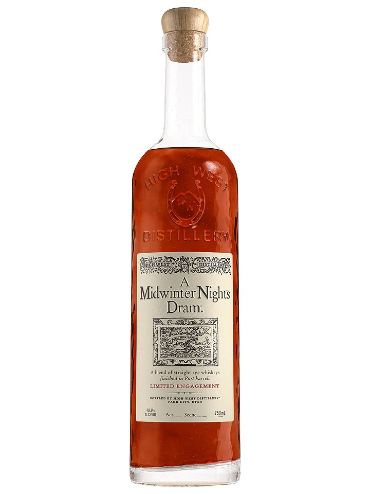 High West A Midwinter Nights Dram Act 12 Scene 01 Blended Rye Whiskey 750mL