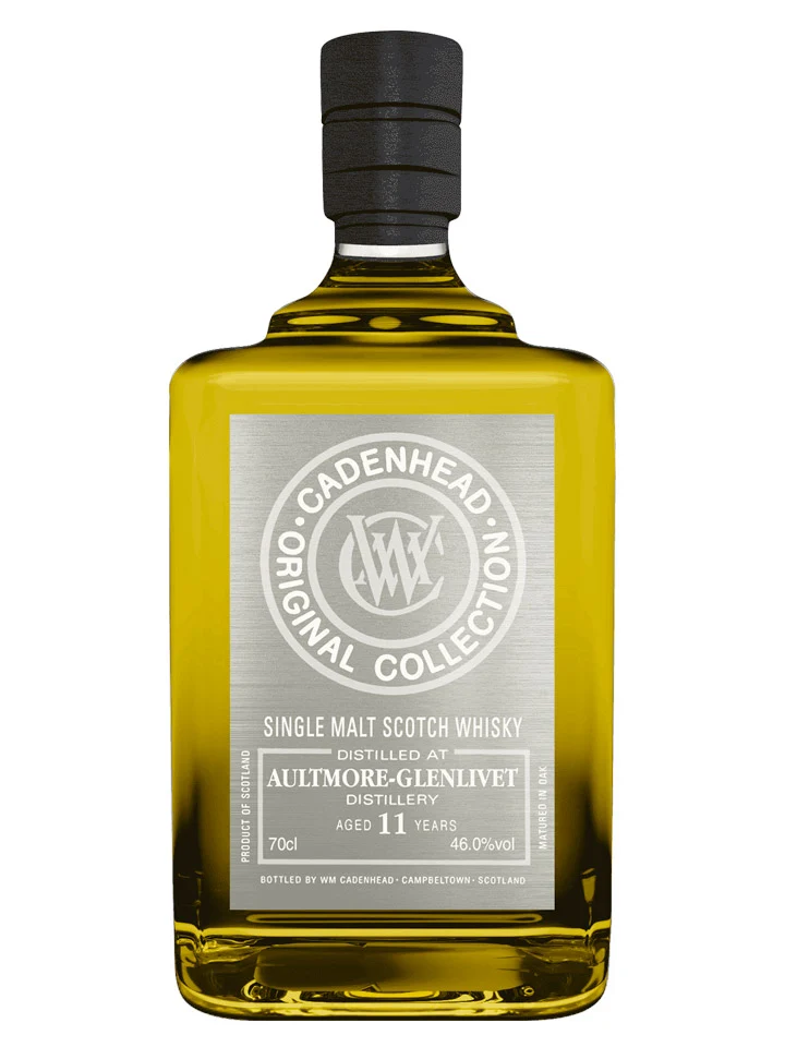 Aultmore Glenlivet 11 Year Old Cadenhead Palo Cortado & Bourbon Cask Single Malt Scotch Whisky 700mL