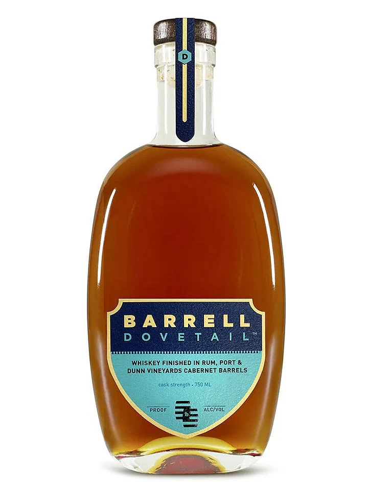 Barrell Dovetail Rum, Port & Dunn Vineyards Cabernet Finish Blended Bourbon Whiskey 750mL