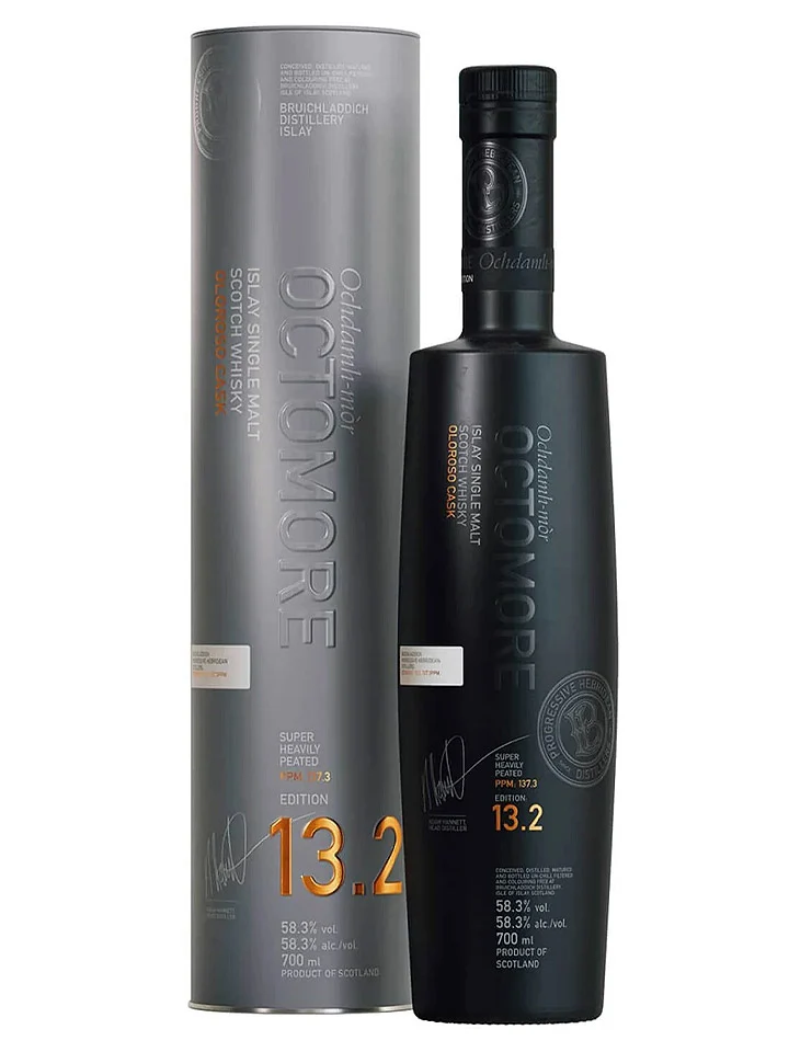 Bruichladdich Octomore 13.2 Islay Single Malt Scotch Whisky 700mL