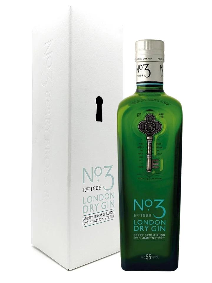 Berry Bros & Rudd No. 3 55% High Strength Limited Edition London Dry Gin 700mL