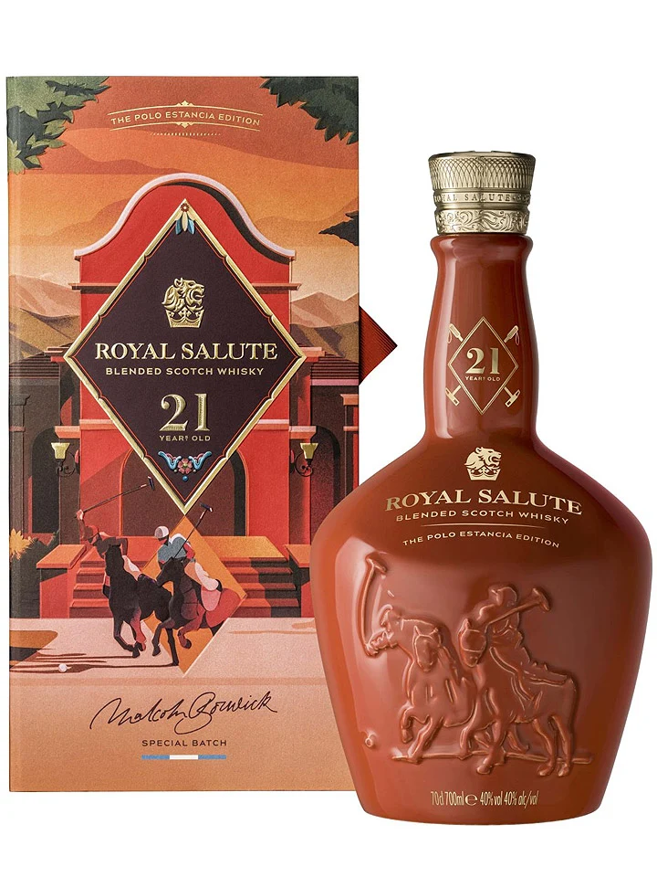 Royal Salute 21 Year Old Polo Estancia Edition Malbec Cask Finish Blended Scotch Whisky 700mL