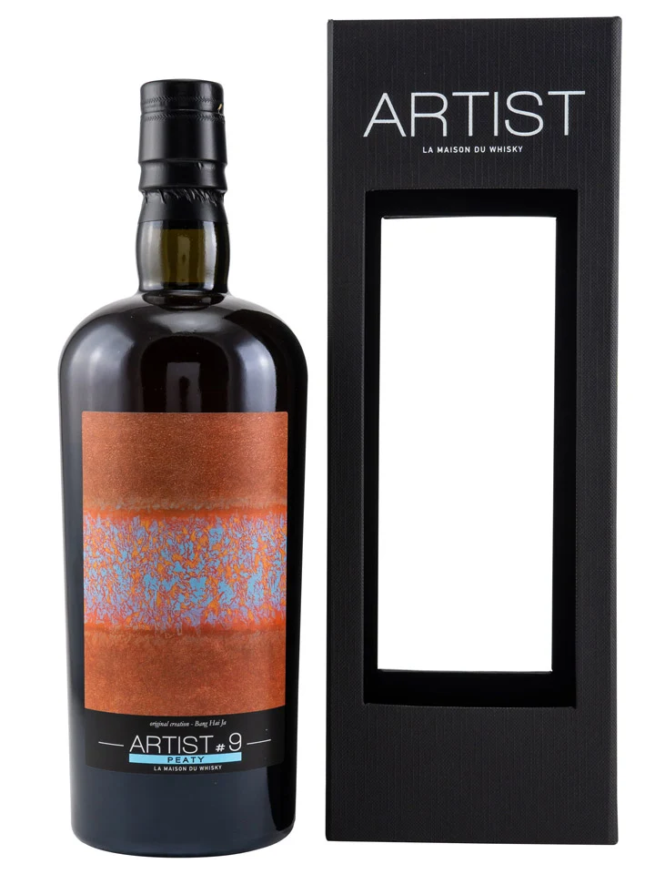 Bruichladdich 25 Year Old 1990 LMDW Artist #9 'Peaty' Cask Strength Single Malt Scotch Whisky 700mL