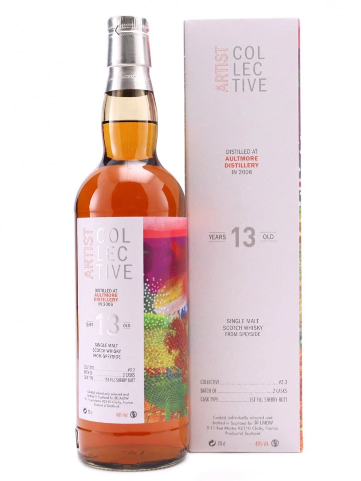 Aultmore 13 Year Old 2006 Artist Collective 3.0 Single Malt Scotch Whisky 700mL