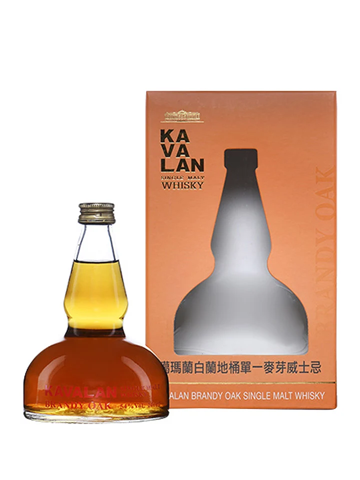 Kavalan Brandy Oak Alambic Cask Strength Single Malt Taiwanese Whisky Miniature 200mL