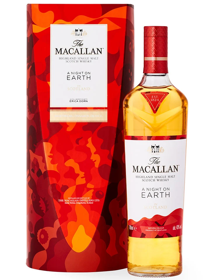 The Macallan A Night On Earth 2022 (2nd Release) Limited Edition Single Malt Scotch Whisky 700mL
