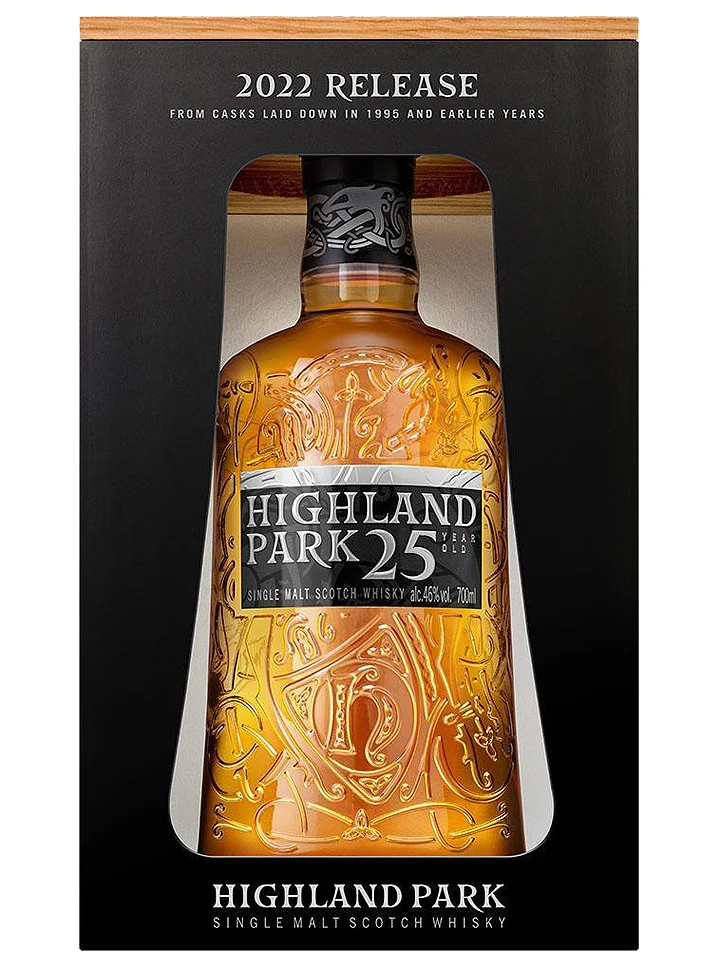Highland Park 25 Year Old Single Malt Scotch Whisky 700mL