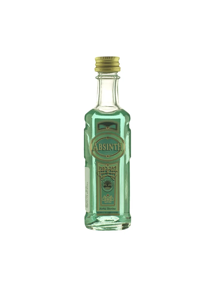 Green Fairy 60% Czech Absinthe Glass Miniature 40mL