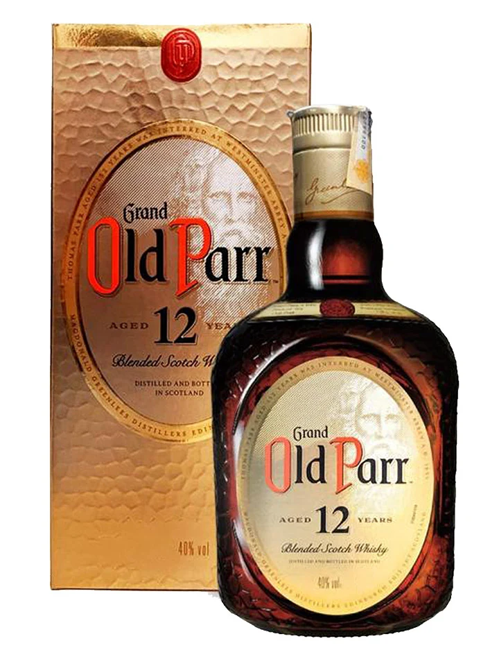 Grand Old Parr 12 Year Old Blended Scotch Whisky 1L
